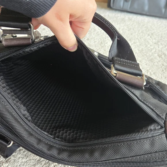 TUMI Black Bag 12x15 - Picture 6 of 9